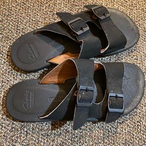 clark slide sandals
